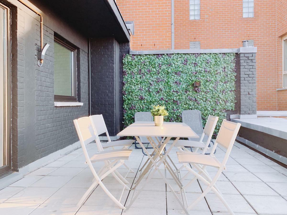 Apartament Luxury Apart' Mons City Center With Terrace Zewnętrze zdjęcie