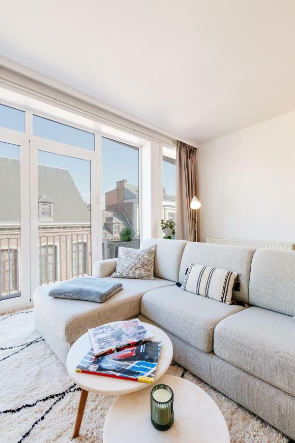 Apartament Luxury Apart' Mons City Center With Terrace Zewnętrze zdjęcie