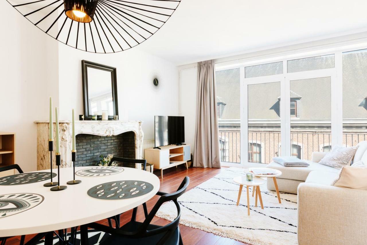 Apartament Luxury Apart' Mons City Center With Terrace Zewnętrze zdjęcie