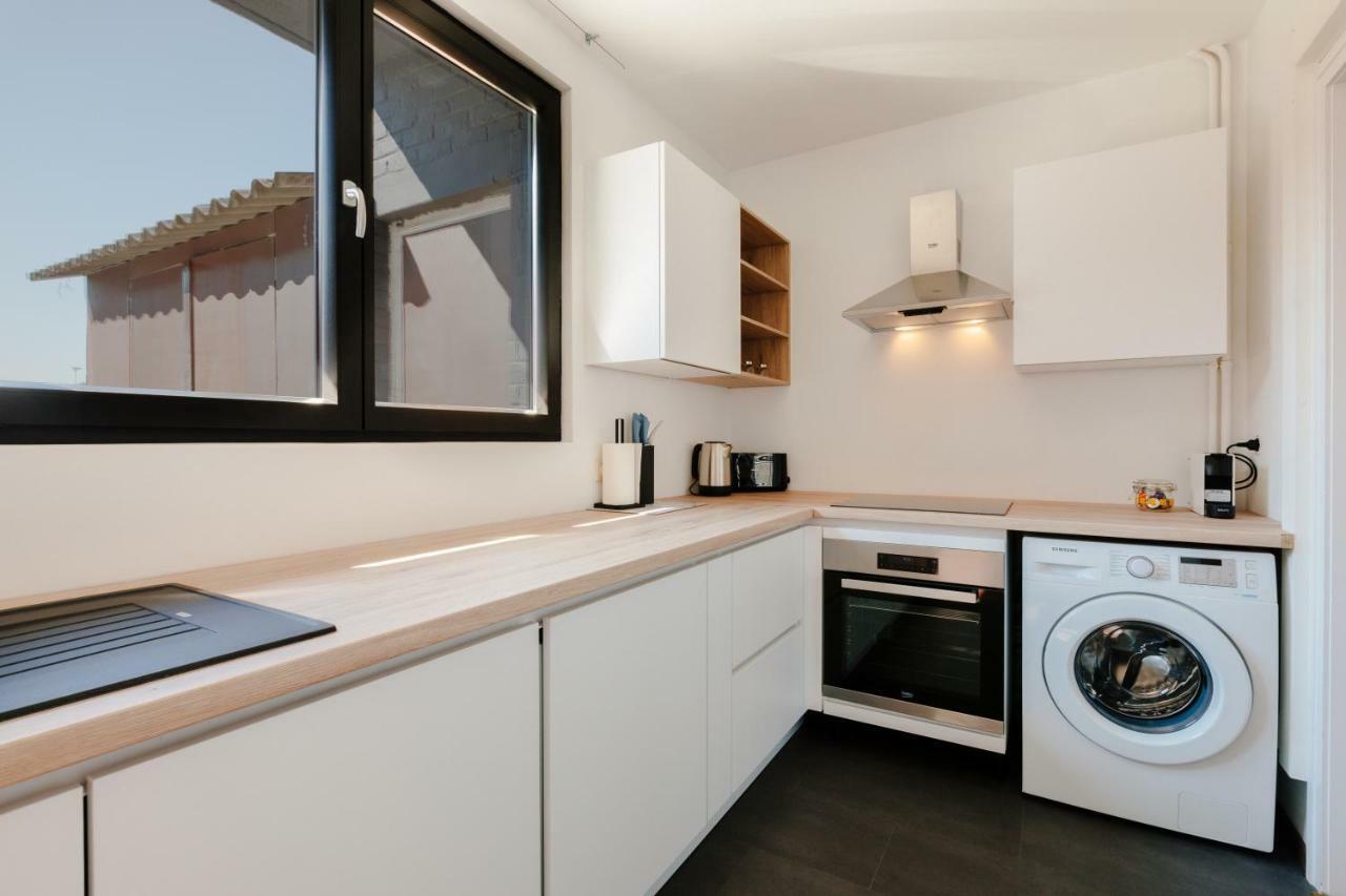 Apartament Luxury Apart' Mons City Center With Terrace Zewnętrze zdjęcie
