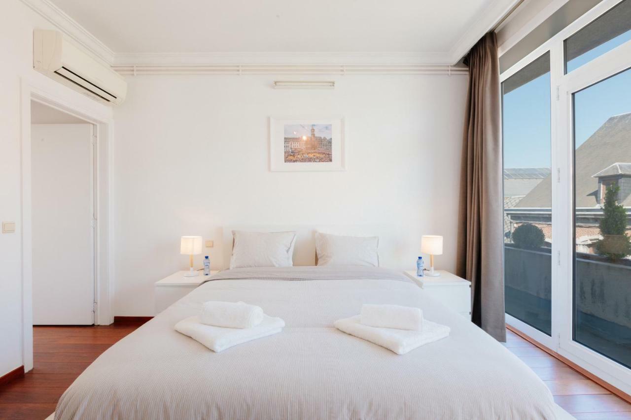 Apartament Luxury Apart' Mons City Center With Terrace Zewnętrze zdjęcie