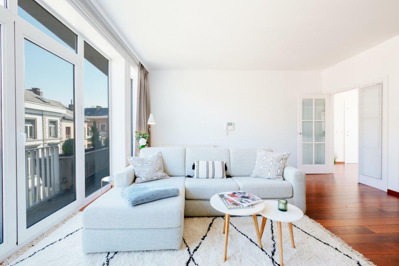 Apartament Luxury Apart' Mons City Center With Terrace Zewnętrze zdjęcie