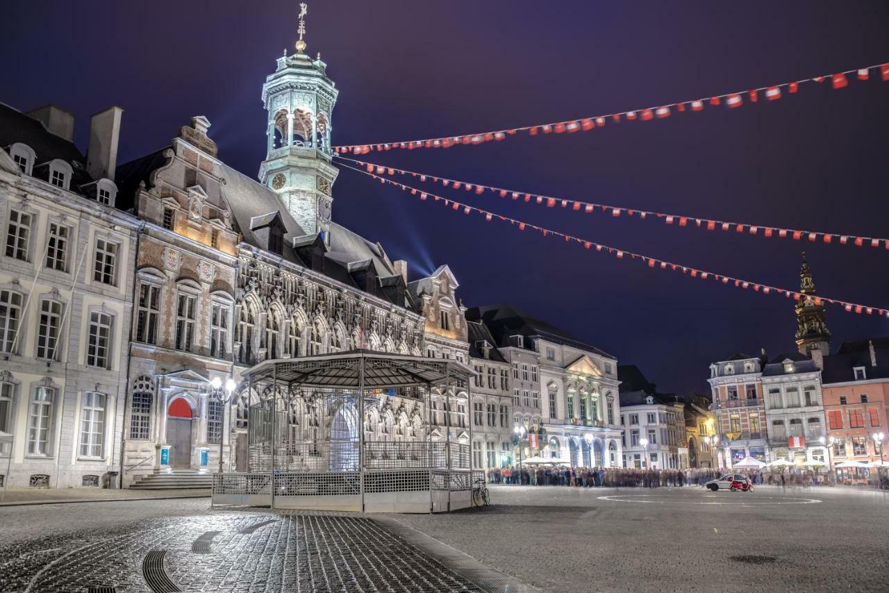 Apartament Luxury Apart' Mons City Center With Terrace Zewnętrze zdjęcie