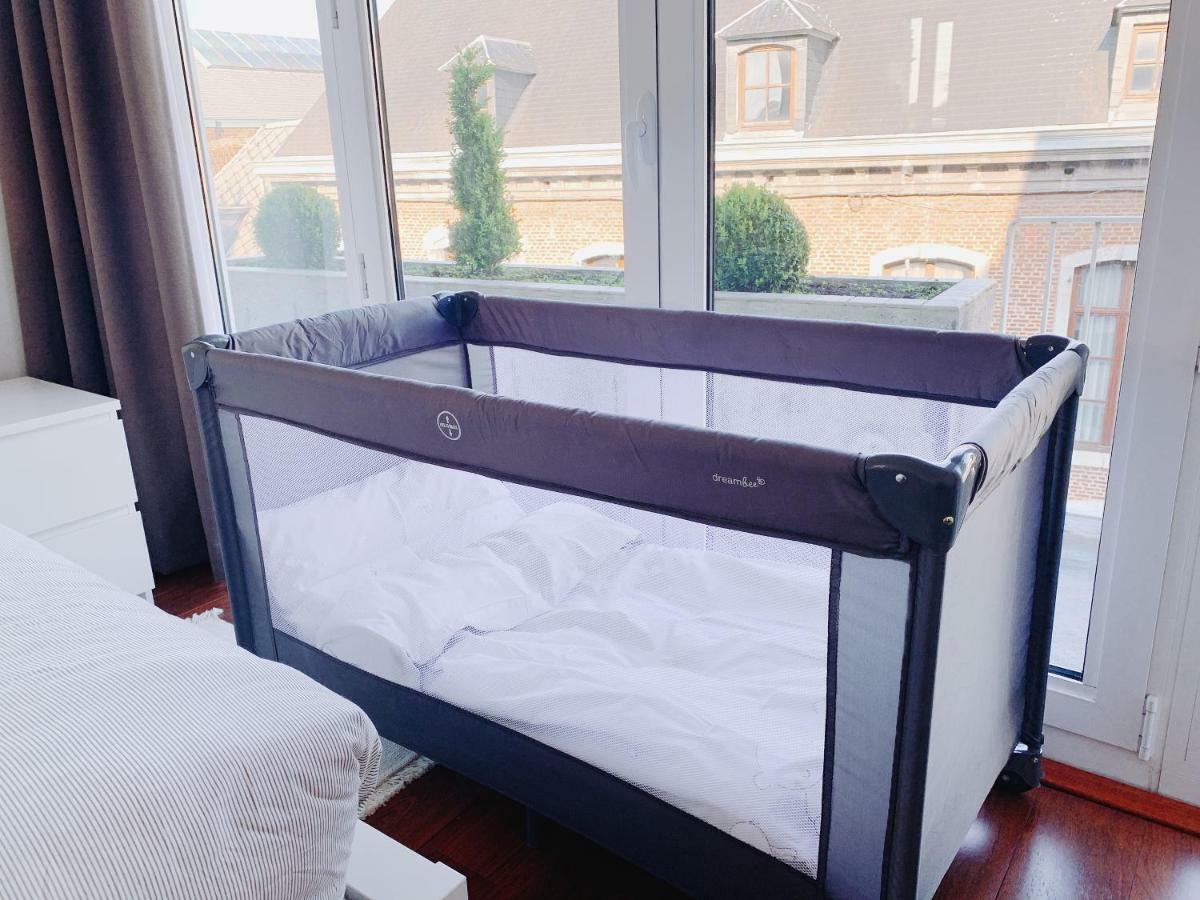 Luxury Apart' Mons City Center With Terrace Zewnętrze zdjęcie