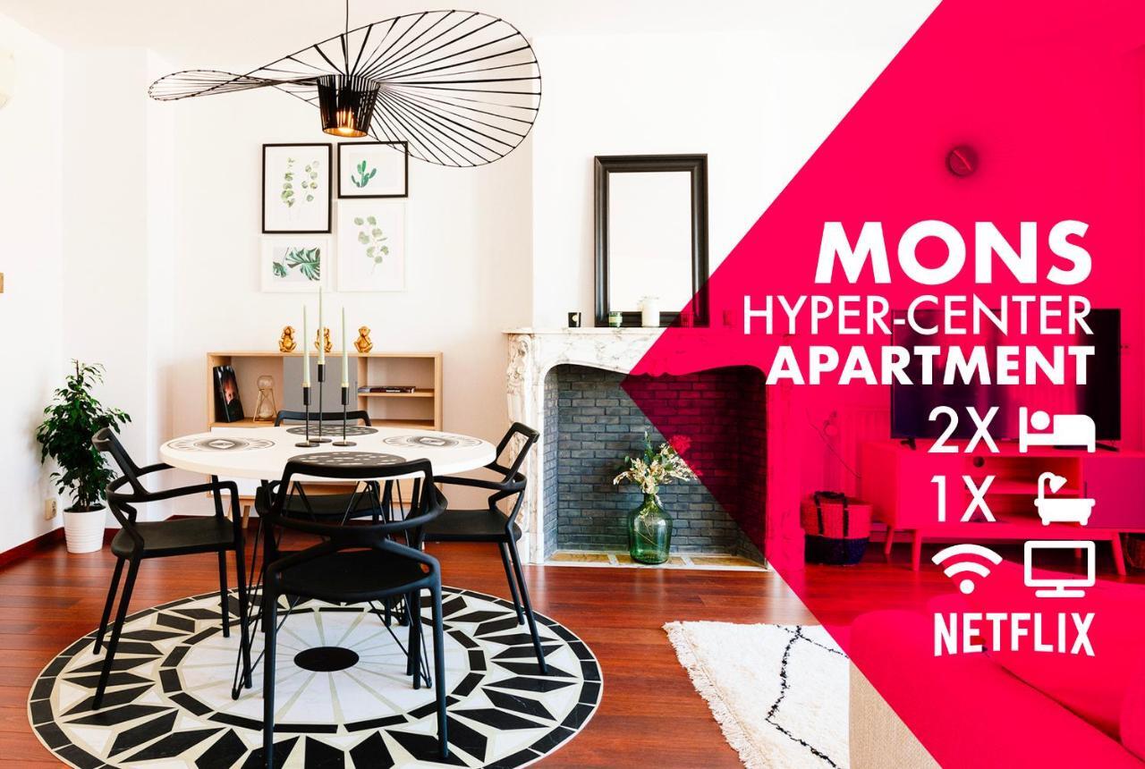Luxury Apart' Mons City Center With Terrace Zewnętrze zdjęcie