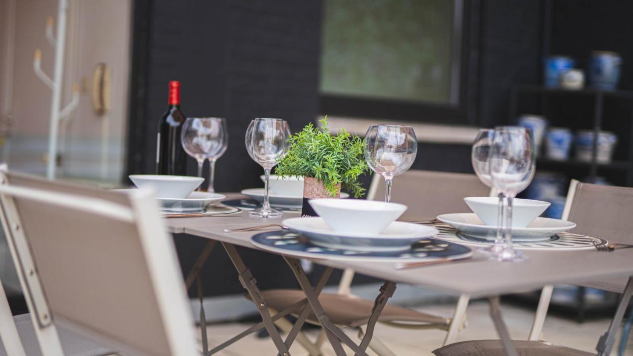 Apartament Luxury Apart' Mons City Center With Terrace Zewnętrze zdjęcie